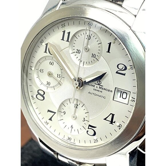 Baume & Mercier Men's Watch MVO45216 Capeland Swiss Automatic Chronograp…